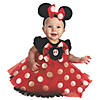 Baby Girl's Red Minnie Mouse&#8482; Costume Image 1