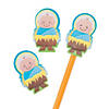 Baby Jesus Puffy Pencil Toppers - 12 Pc. Image 1