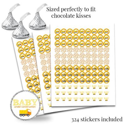 Baby Under Construction Sticker Bundle 429pc. by AmandaCreation Image 2