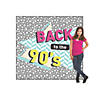 Back to the 90&#8217;s Double-Wide Cardboard Backdrop Stand-Up Image 2