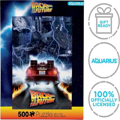 Back To The Future Out A Time 500 Piece Jigsaw Puzzle Image 2