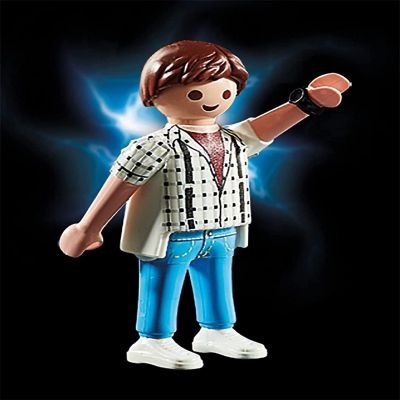 Back to the Future Playmobil 70633 Marty's Pick-Up Truck Building Set Image 1