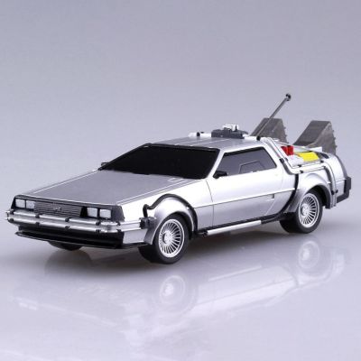 Back to the Future Pullback DeLorean 1/43 Scale Model Kit Image 1
