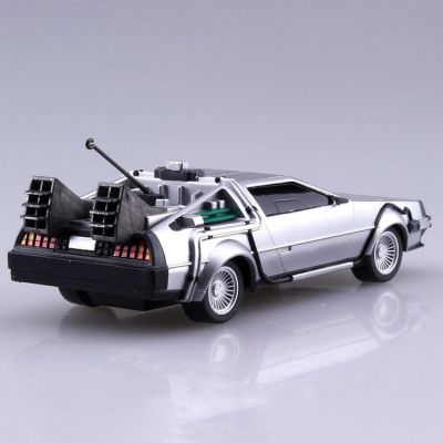 Back to the Future Pullback DeLorean 1/43 Scale Model Kit Image 2