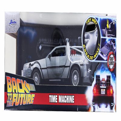 Back To The Future Time Machine Light-Up 1:24 Die Cast Vehicle Image 1