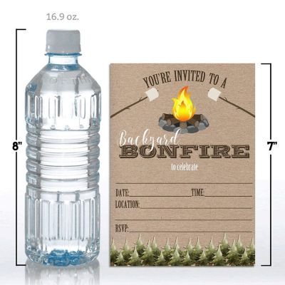 Backyard Bonfire Invitations 40pc. by AmandaCreation Image 3