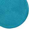 Baja Blue Polypropylene Woven Round Placemat (Set Of 6) Image 1