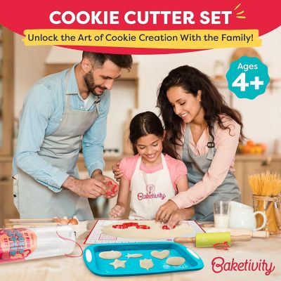 Baketivity Cookie Cutter Set For Kids Image 1