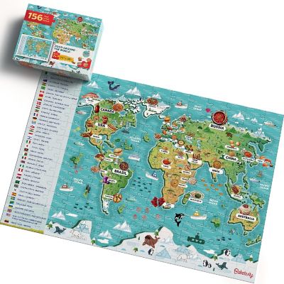 Baketivity Food Around The World Puzzle Image 1