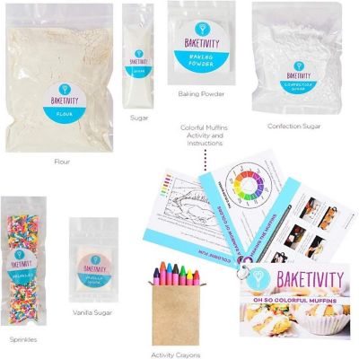 Baketivity Kids Muffins Diy Baking Kit Image 2