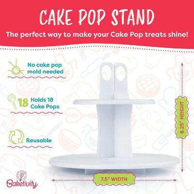Baketivity Lollipop Stand Cake Pop Holds 18 Image 2