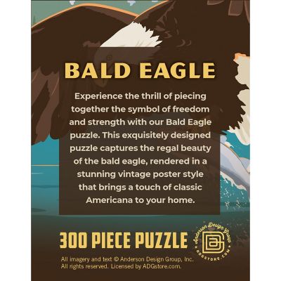 Bald Eagle 300 Piece Jigsaw Puzzle Image 3