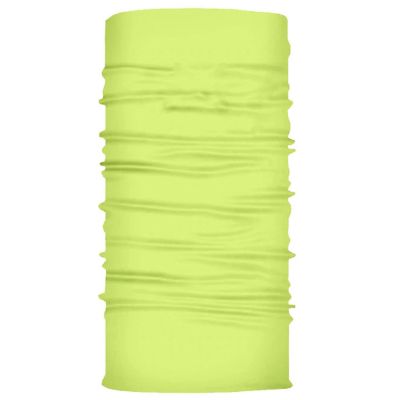 Balec Face Cover Neck Gaiter Dust Protection Tubular Breathable Scarf - 6 Pcs (Neon Yellow) Image 2