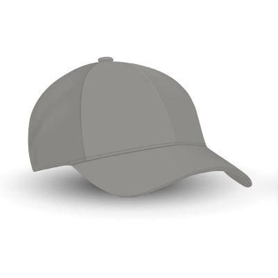 Balec Plain Baseball Cap Hat Adjustable Back (Grey) Image 2