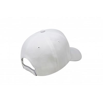Balec Plain Baseball Cap Hat Adjustable Back (White) Image 1