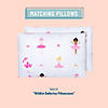 Ballerina Microfiber Fitted Crib Sheet Image 3