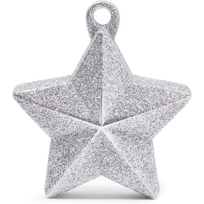 Balloon Weights, Silver Party Decorations (6 Pack) Image 3