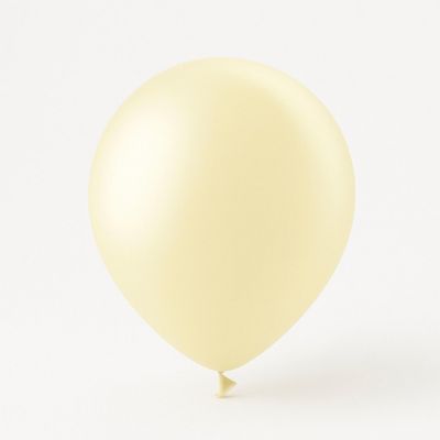 Balloonia - 10" - Metallic Ivory Balloons Image 1