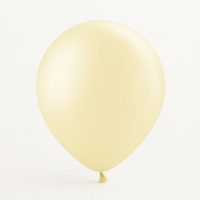 Balloonia - 10" - Metallic Ivory Balloons Image 2