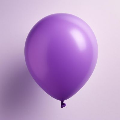 Balloonia - 10" - Metallic Lavender Balloons Image 1