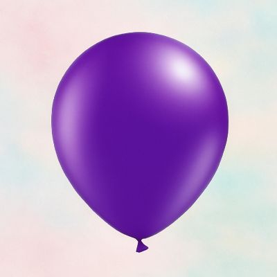 Balloonia - 10" - Purple Balloons Image 2