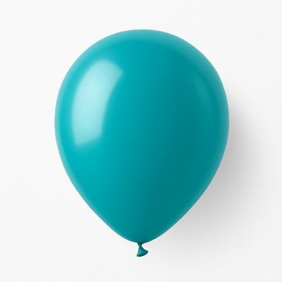 Balloonia - 10" - Turquoise - Metallic Balloons Image 1
