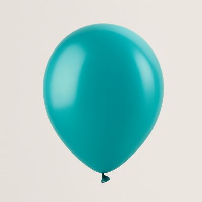 Balloonia - 10" - Turquoise - Metallic Balloons Image 2