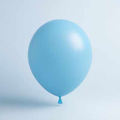 Balloonia - 12" - Matte Blue Balloons Image 2
