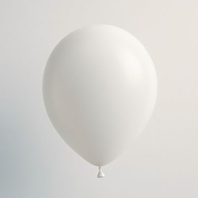 Balloonia - 12" - Metallic Silver Balloons Image 1