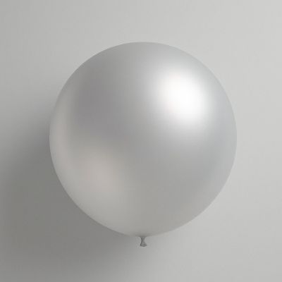 Balloonia - 18" - Silver - Dune Balloons Image 2