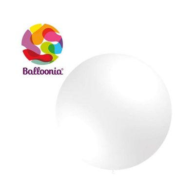 Balloonia - 18" - White Balloons Image 1