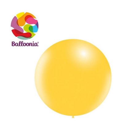 Balloonia - 18" - Yellow Balloons Image 1