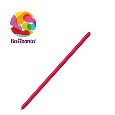Balloonia - 2" - Red Balloons for Balloon Art Image 1