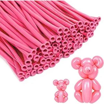 Balloonia - 3" - Pink Balloons Image 2