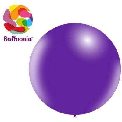 Balloonia - 36" - Large Purple Balloons Image 1