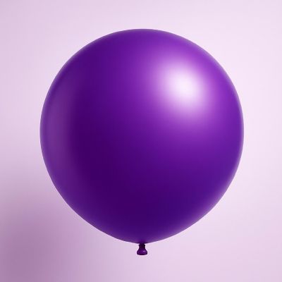 Balloonia - 36" - Large Purple Balloons Image 2