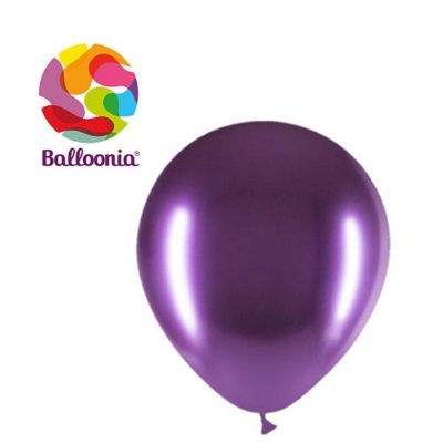Balloonia - 5" - Brilliant Purple Balloons Image 1