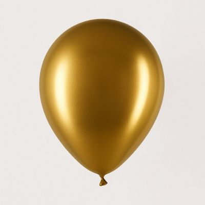 Balloonia - 5" - Gold Balloons Image 1