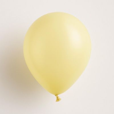 Balloonia - 5" - Matte Yellow Balloons Image 1