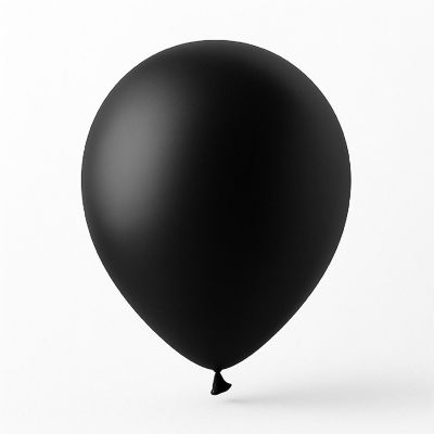 Balloonia - 5 - Metallic Black Balloons Image 1