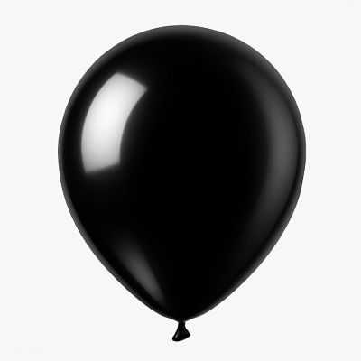 Balloonia - 5 - Metallic Black Balloons Image 2
