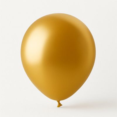 Balloonia - 5" - Metallic Gold Balloons Image 2