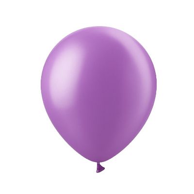 Balloonia - 5" - Metallic Lavender Balloons Image 1