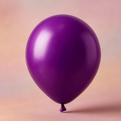 Balloonia - 5" - Purple - Metallic Balloons Image 2