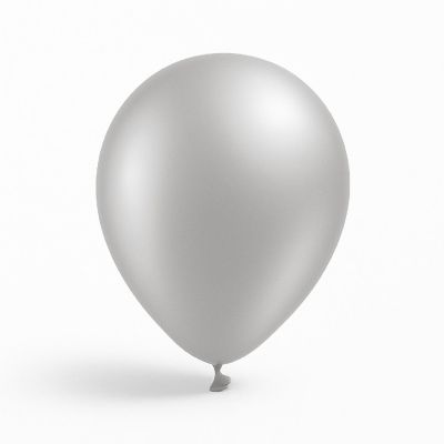Balloonia - 5" - Silver - Dune Balloons Image 2