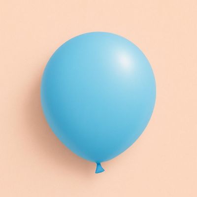 Balloonia - 5" - Sky Blue Balloons Image 2