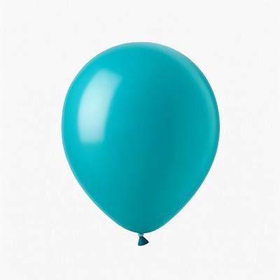 Balloonia - 5" - Turquoise - Metallic Balloons Image 1