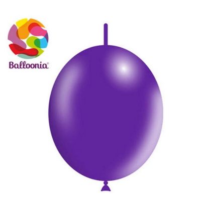 Balloonia - 6" - Decorative Purple Balloons Image 1