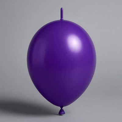 Balloonia - 6" - Decorative Purple Balloons Image 2