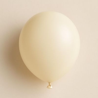 Balloonia - 6" - Matte Yellow Balloons Image 1